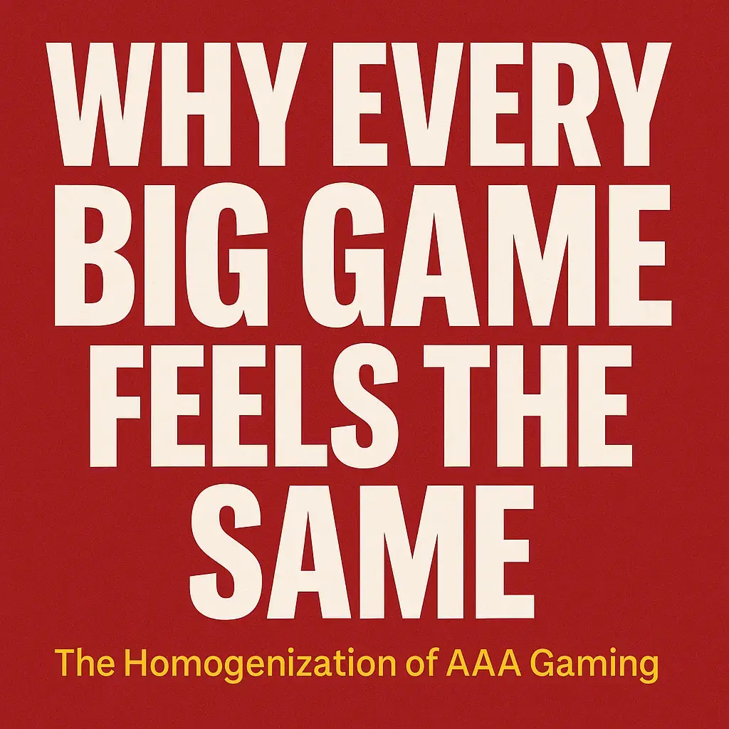 5 Signs of the Homogenization of AAA Gaming: Why Every Big Game Feels the Same
